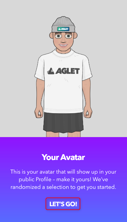 Agletアプリ　アバター作成